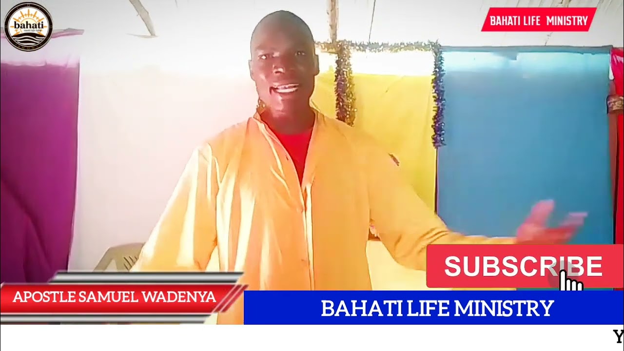 INJILI YA BWANA ..BY APOSTLE SAMUEL WADENYA. . Bahatife ministry