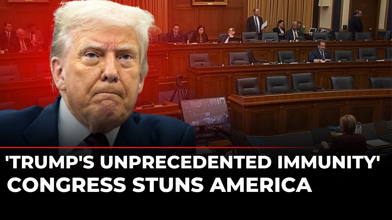US Congress LIVE: Lawmakers Over Trump's Unprecedented Immunity as Legal Battle Intensifies | Dems
