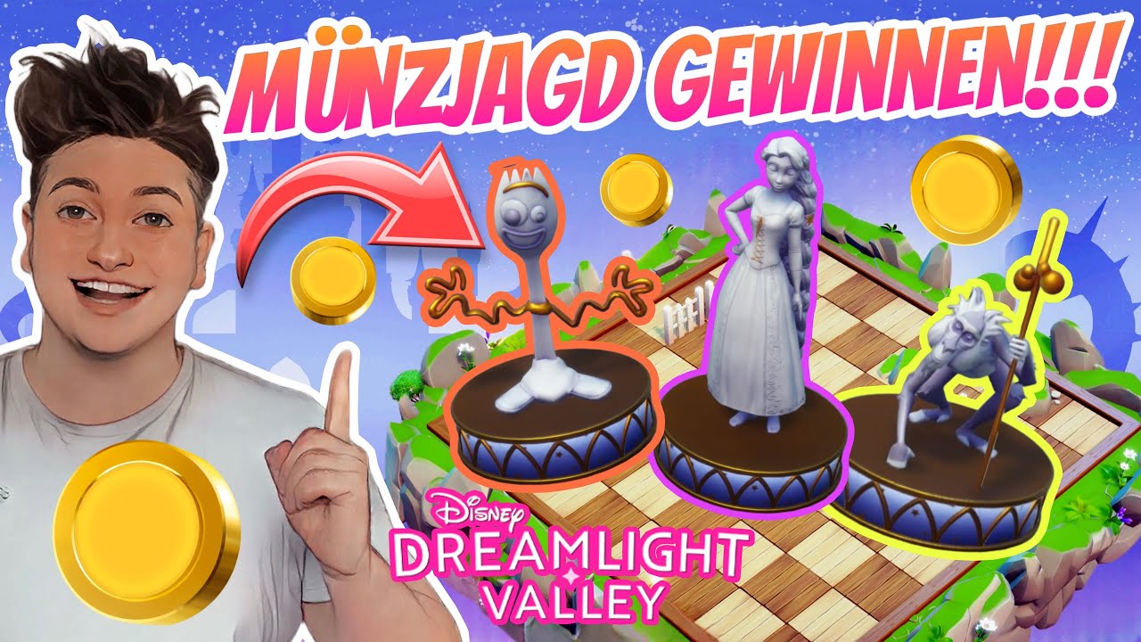 MÜNZJAGD immer GEWINNEN!!! 🤩 SO spielst DU Münzjagd ERFOLGREICHER | Disney Dreamlight Valley