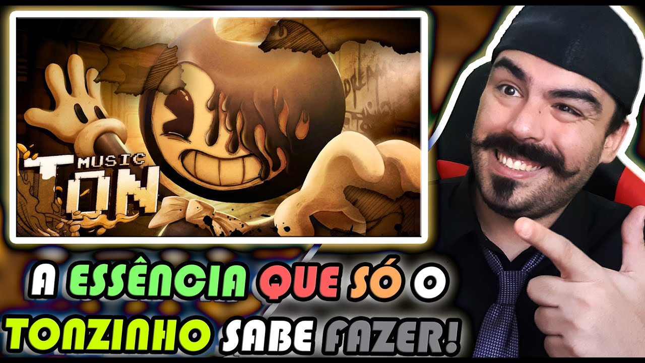 REACT - Demônio de Tinta | Bendy | Papyrus Da Batata
