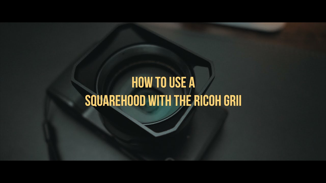 Fuji Squarehood with the Ricoh GRII