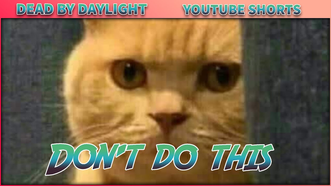 WHAT NOT TO DO IN THE EGC | Dead By Daylight #Shorts