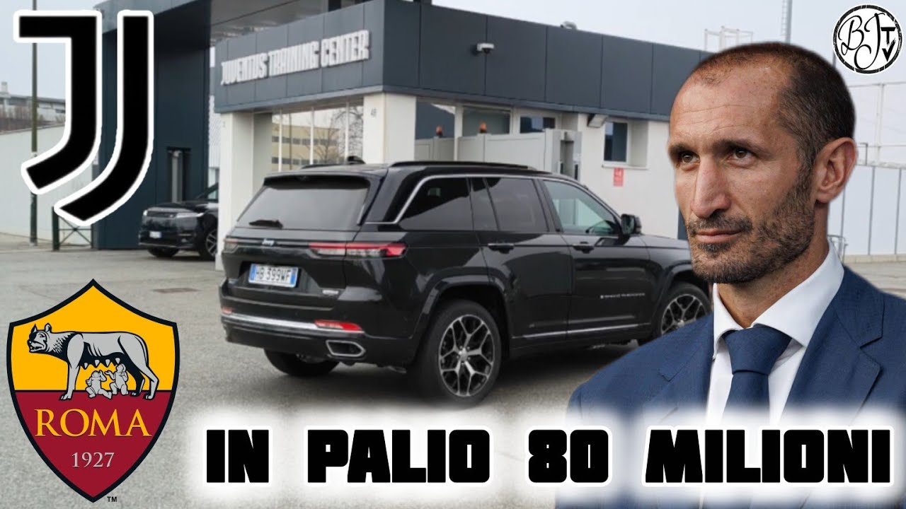 Arriva Chiellini alla continassa | Juventus Roma 