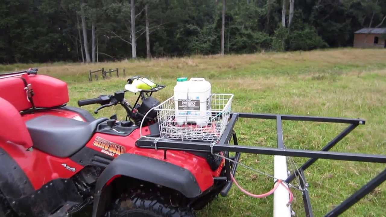 Weed Wiper for Quad Bike