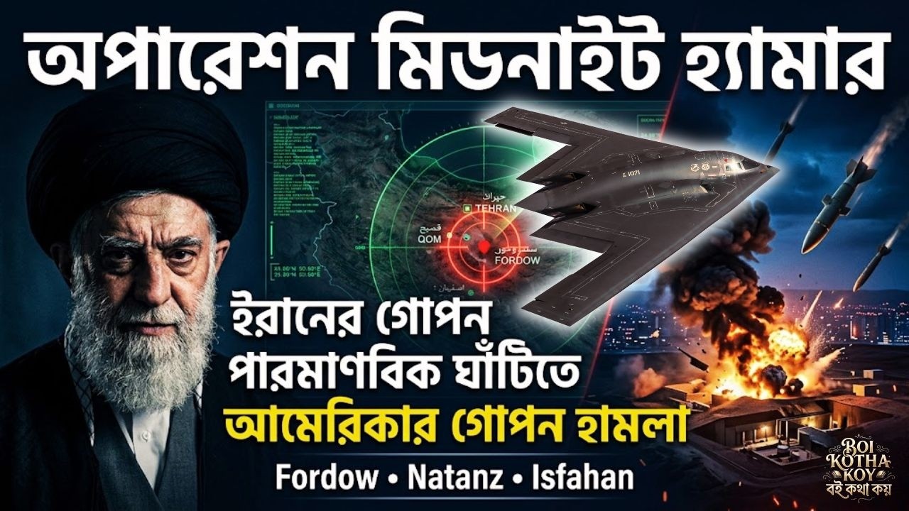 Operation Midnight Hammer: কীভাবে আমেরিকা আঘাত করল ইরানের গোপন পারমাণবিক ঘাঁটিতে