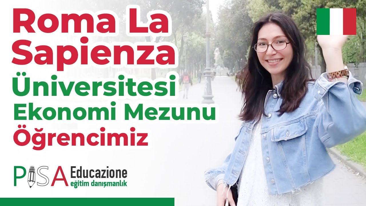 Roma La Sapienza Üniversitesi Ekonomi Yüksek Lisans Programından Mezun Öğrencimiz Tuğba