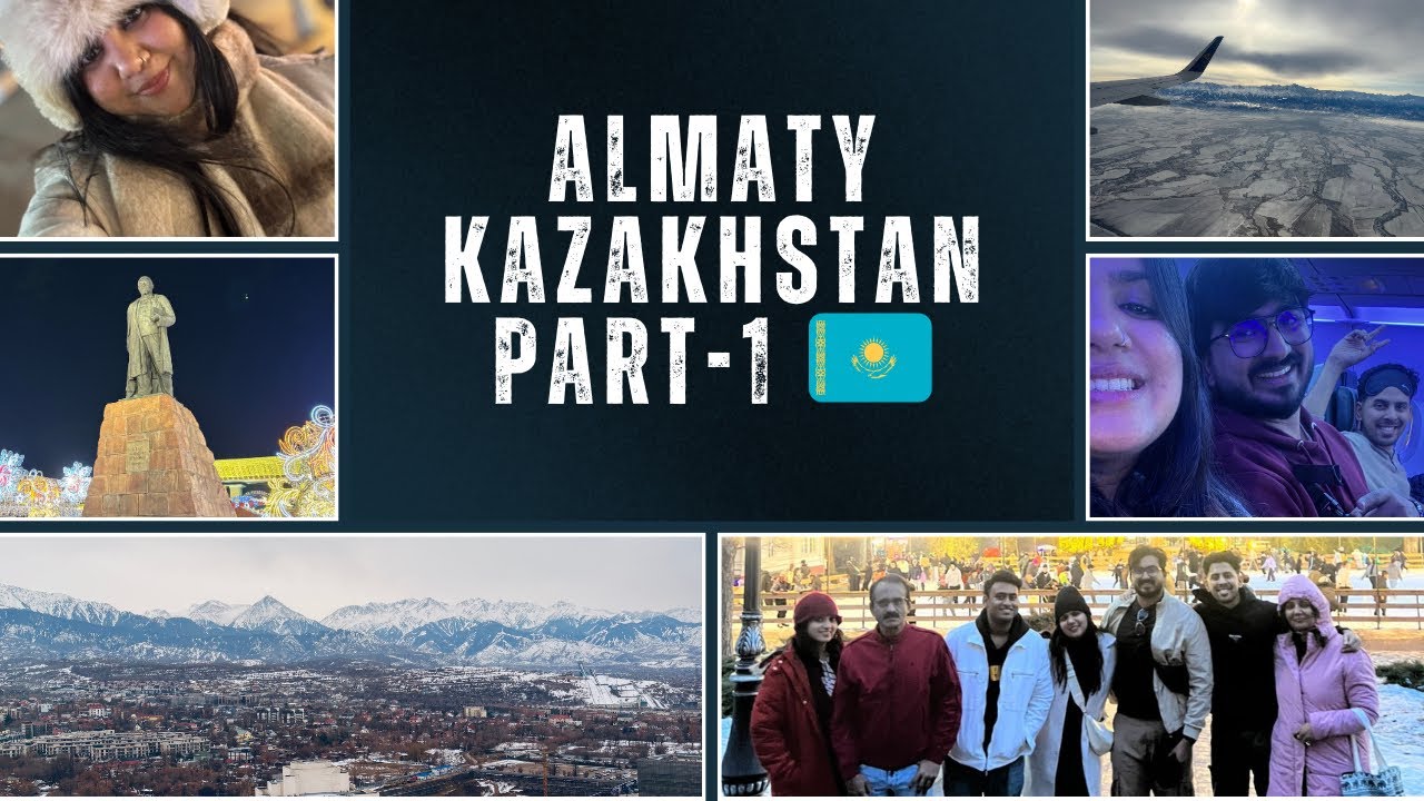 Flying to Almaty, Kazakhstan 🇰🇿 | Travel Day, First Impressions & Day 2