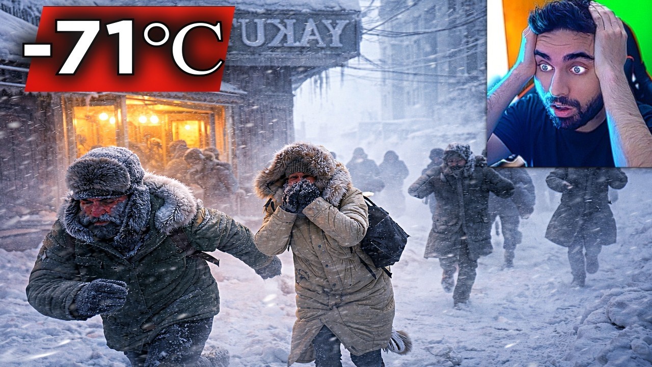 (-71&deg;C) - Самый холодный город на Земле 😲 - Не то, что вы думаете