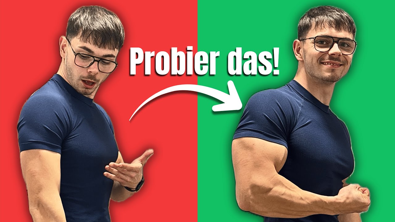 Dünne Arme? Mach diese Übungen für Bizeps und Trizeps!