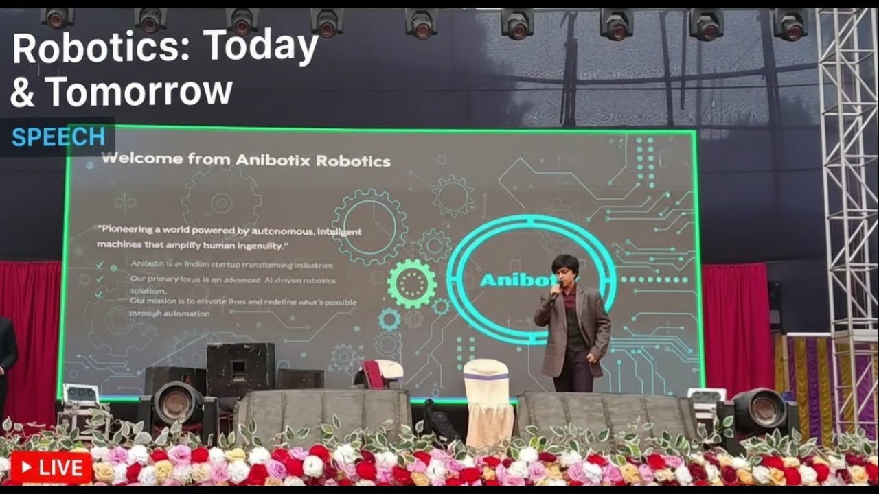 Robotics today and tomorrow speech live in bengali | Fundamental of robotics | Konnagar Book Fair