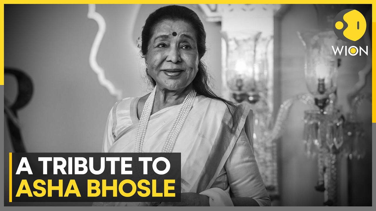 India: Veteran Playback Singer Asha Bhosle Passes Away At 92 | WION News