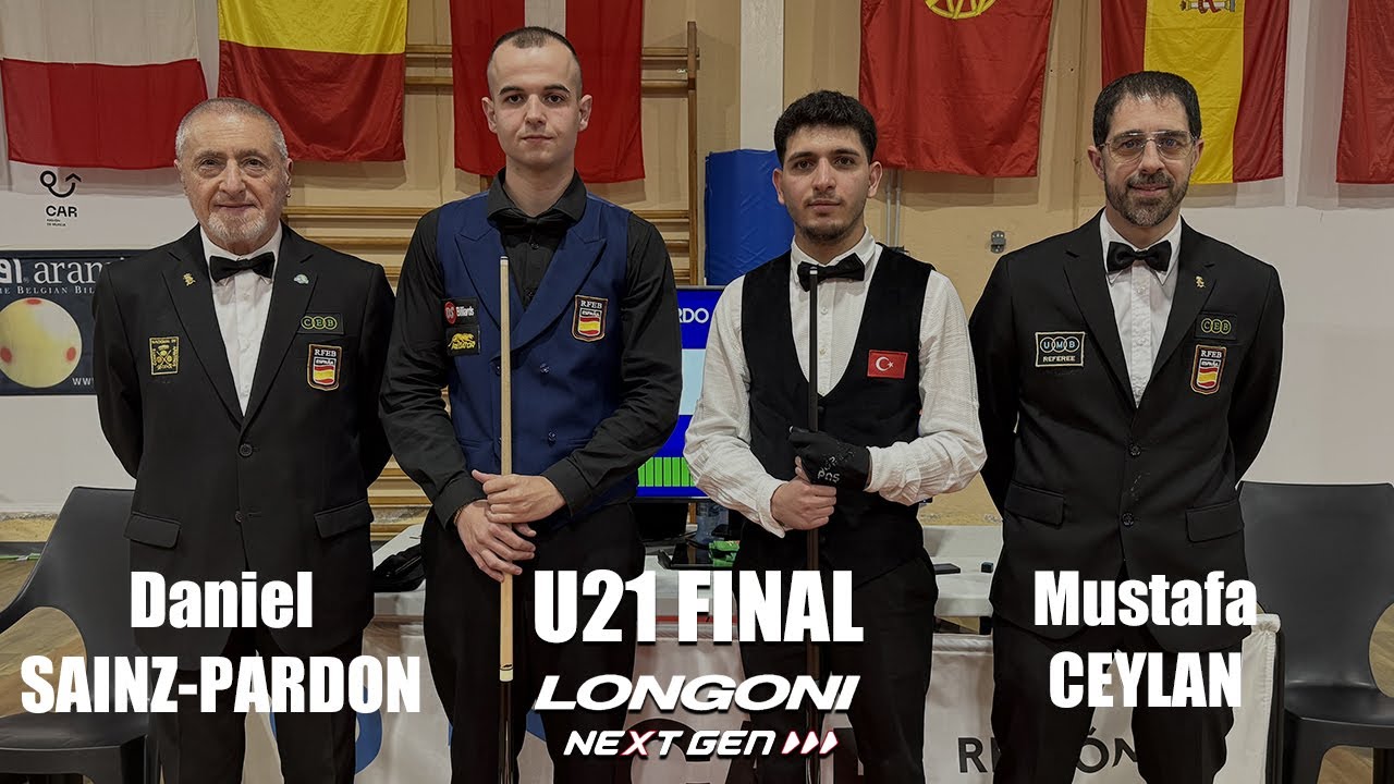 2025 LONGONI NextGEN EUROYOUTH - U21 FINAL - Daniel SAINZ-PARDO (ESP) vs Mustafa CEYLAN (TUR)