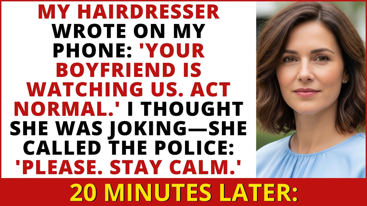 Мой парикмахер тайно написал: «Он наблюдает за нами» — полиция нашла у него веревку и лопату...