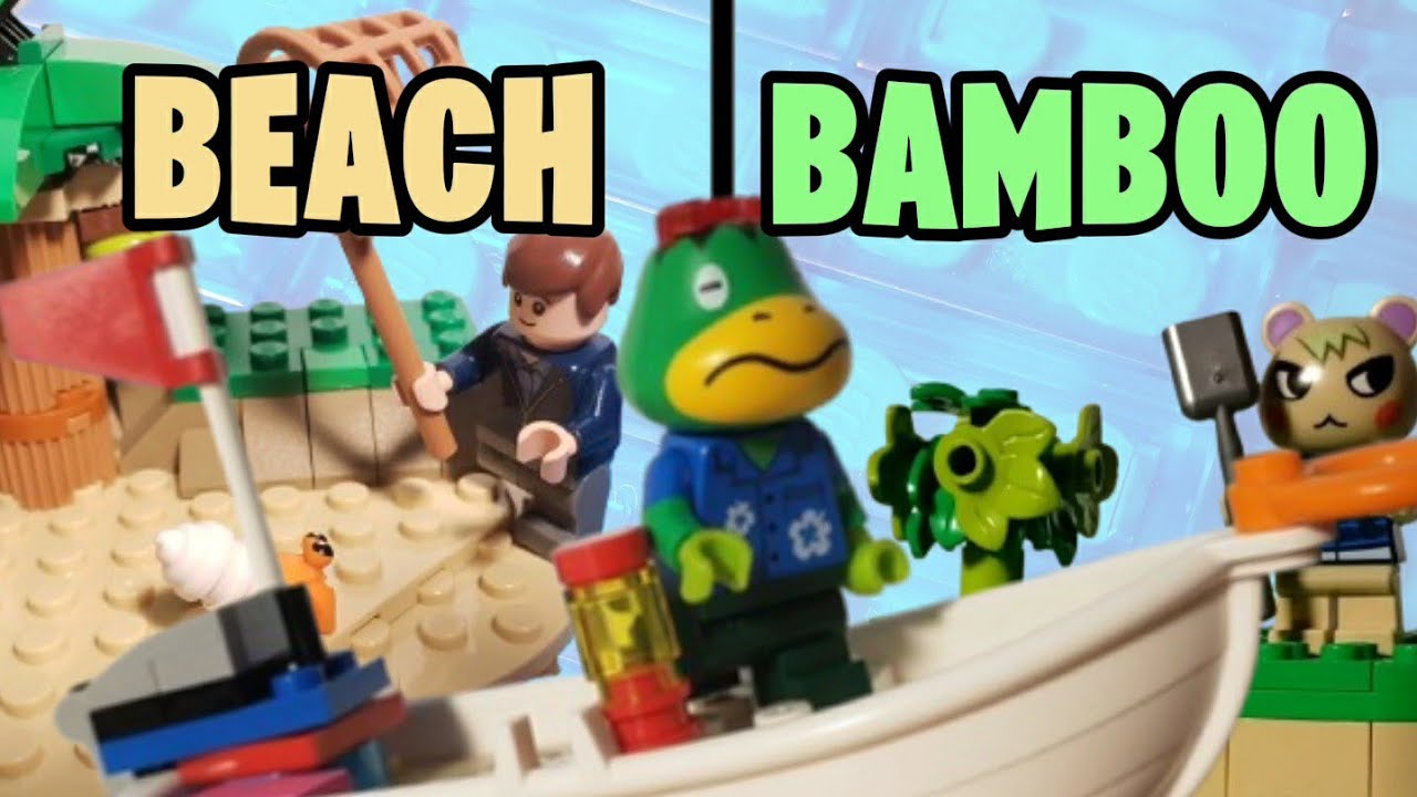 Building Animal Crossing Mystery Islands in Lego!