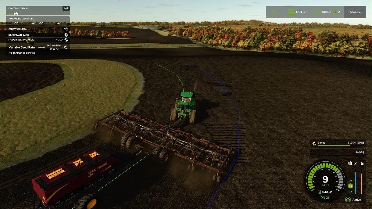 Wrapping Up Barley Planting