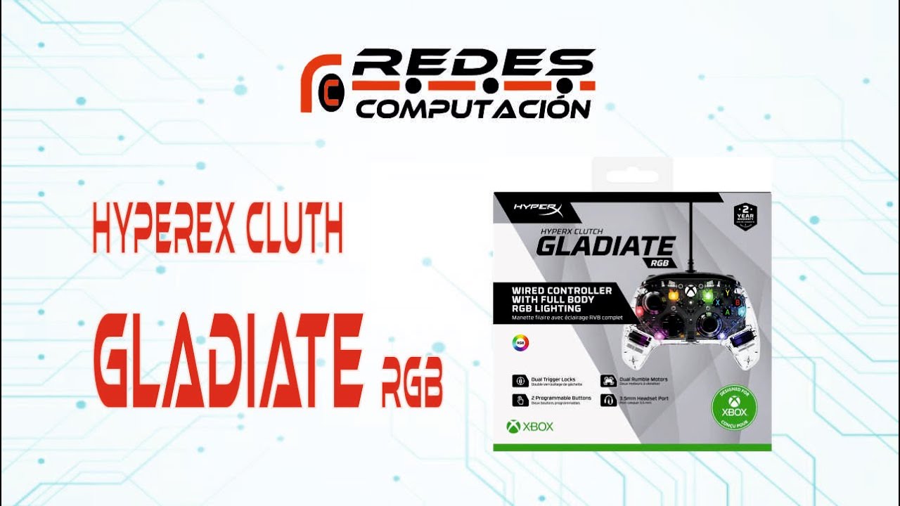 ¡Revoluciona tu Juego! Joystick HyperX Clutch Gladiate RGB ¡La Mejor Experiencia Gaming!
