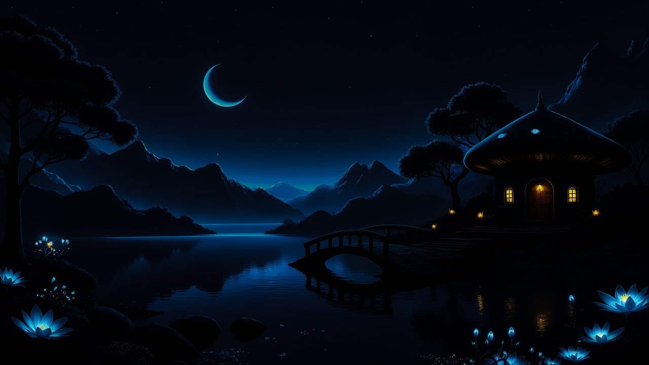 (No Ads) Fall Asleep Fast ★︎ INSOMNIA Relief ★︎ Deep Sleep Music, Dark Screen
