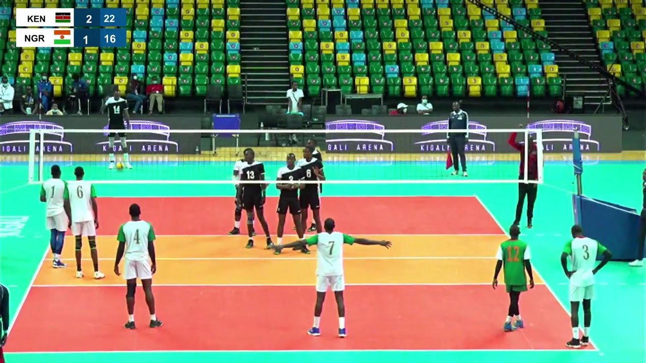 Play off 9-16 |KENYA VS NIGER | CAVB Volleyball Men's Africa Nations 13.09.2021