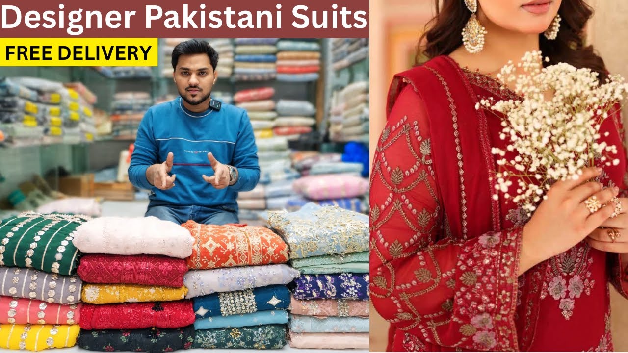 Most Demanded Original Pakistani Suits from Importer of Delhi