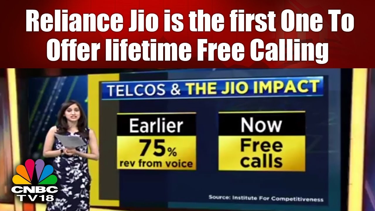 TELCOS & The JIO Impact | Reliance Jio is the first one to offer lifetime free calling | CNBC TV18