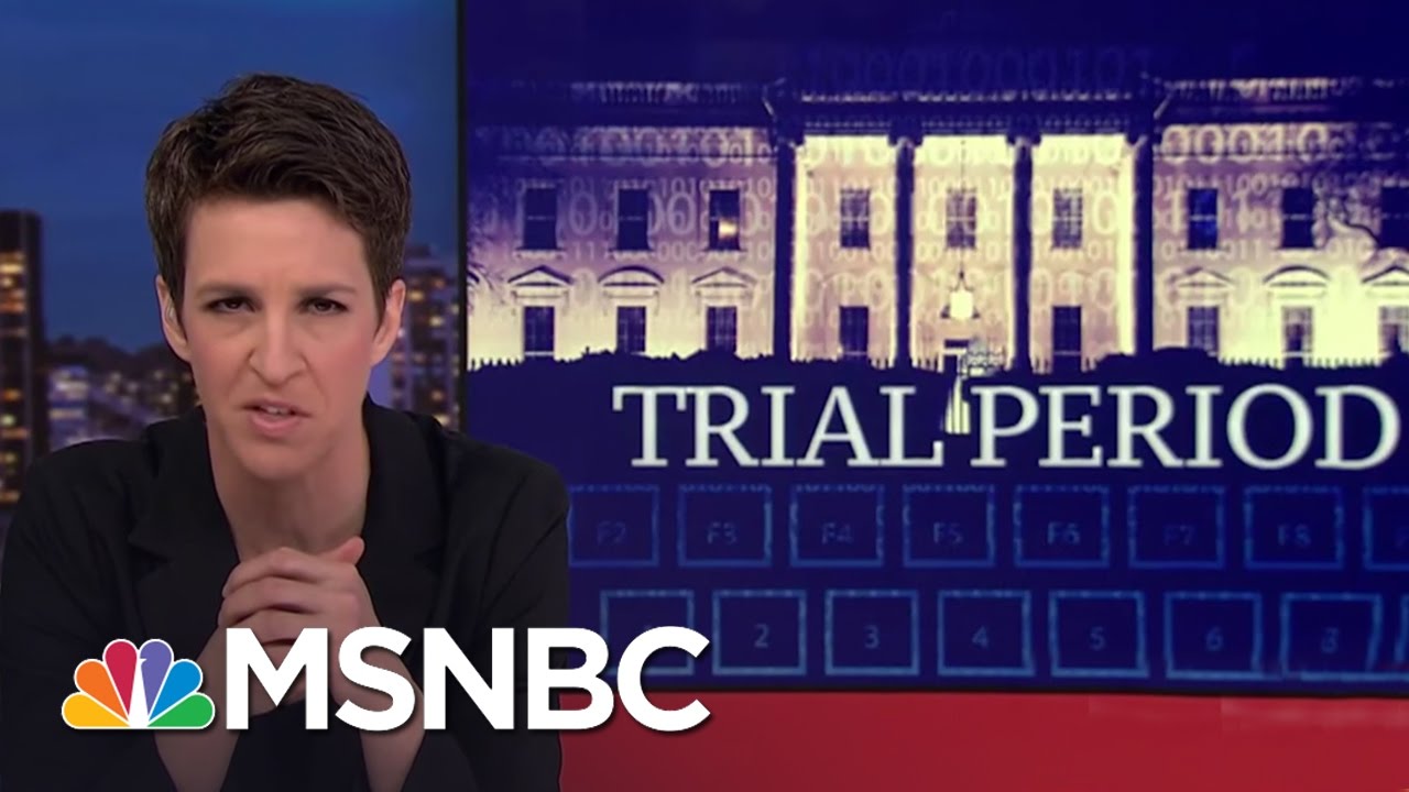 Trump Administration's Litany Of Mistakes Indicates Malice Or Incompetence | Rachel Maddow | MSNBC