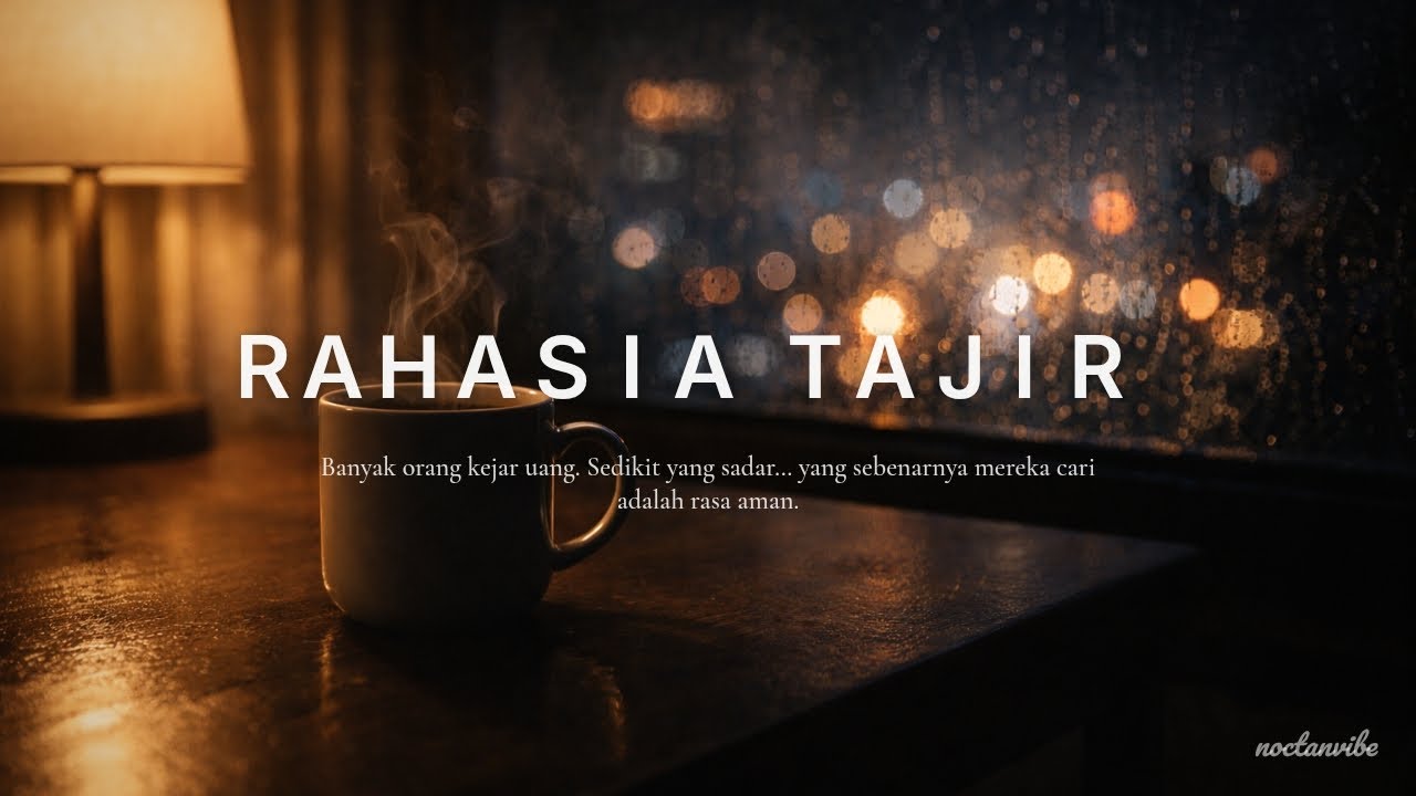 Banyak orang kejar uang.Sedikit yang sadar…yang sebenarnya mereka cari adalah rasa aman.