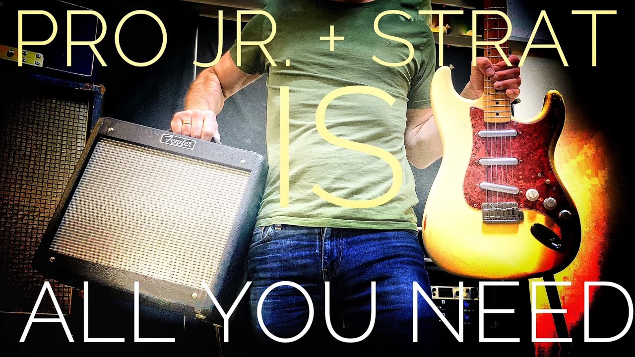 Fender Pro Junior with Strat is ALL YOU NEED