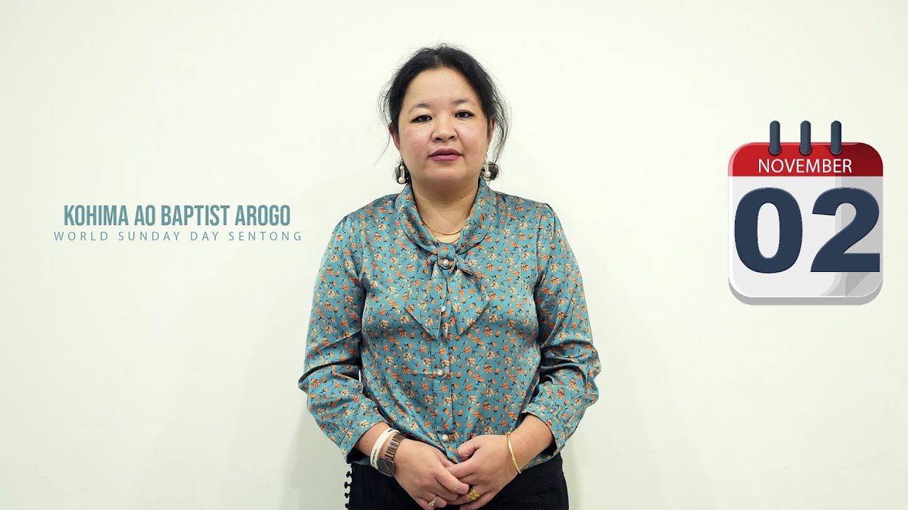 KABA 2nd November 2025 | World Sunday School Day Sentong | O Jembir Mrs. Imsubenla Aier