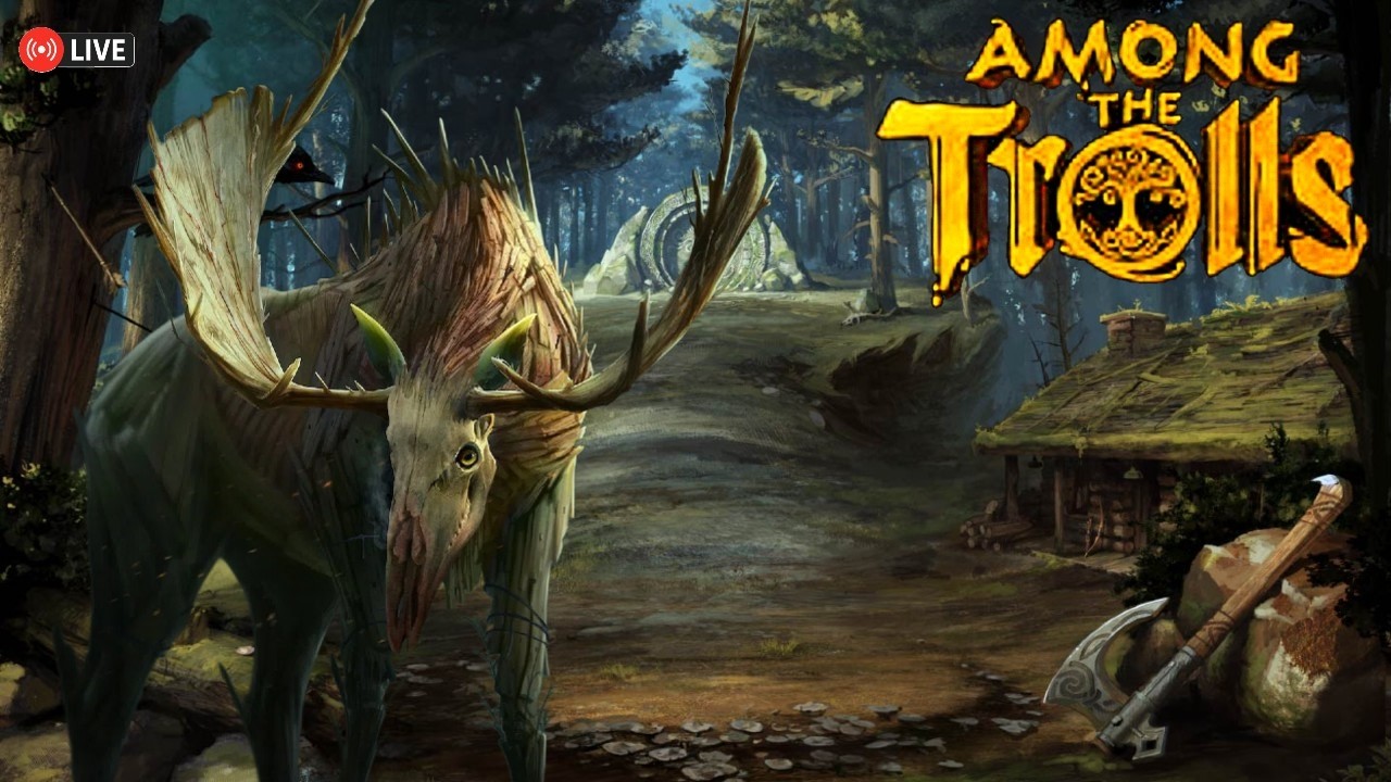 AMONG THE TROLLS AO VIVO 🔥 Sobrevivendo na Floresta Misteriosa!