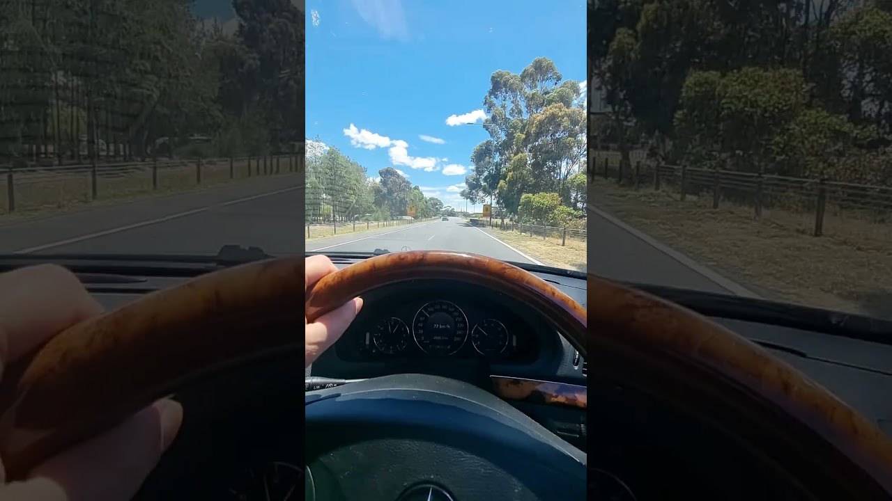 Mercedes-Benz E Class W211 ride along on a beautiful day! 