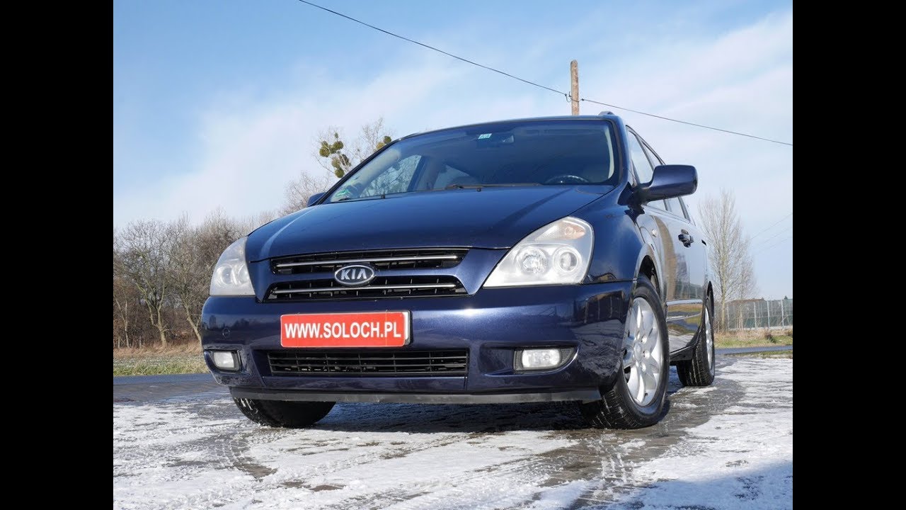Autokomis Soloch Oferta sprzedaży: Kia Carnival II 2.9CRDI 185KM Prezentacja Goczałkowice-Zdrój