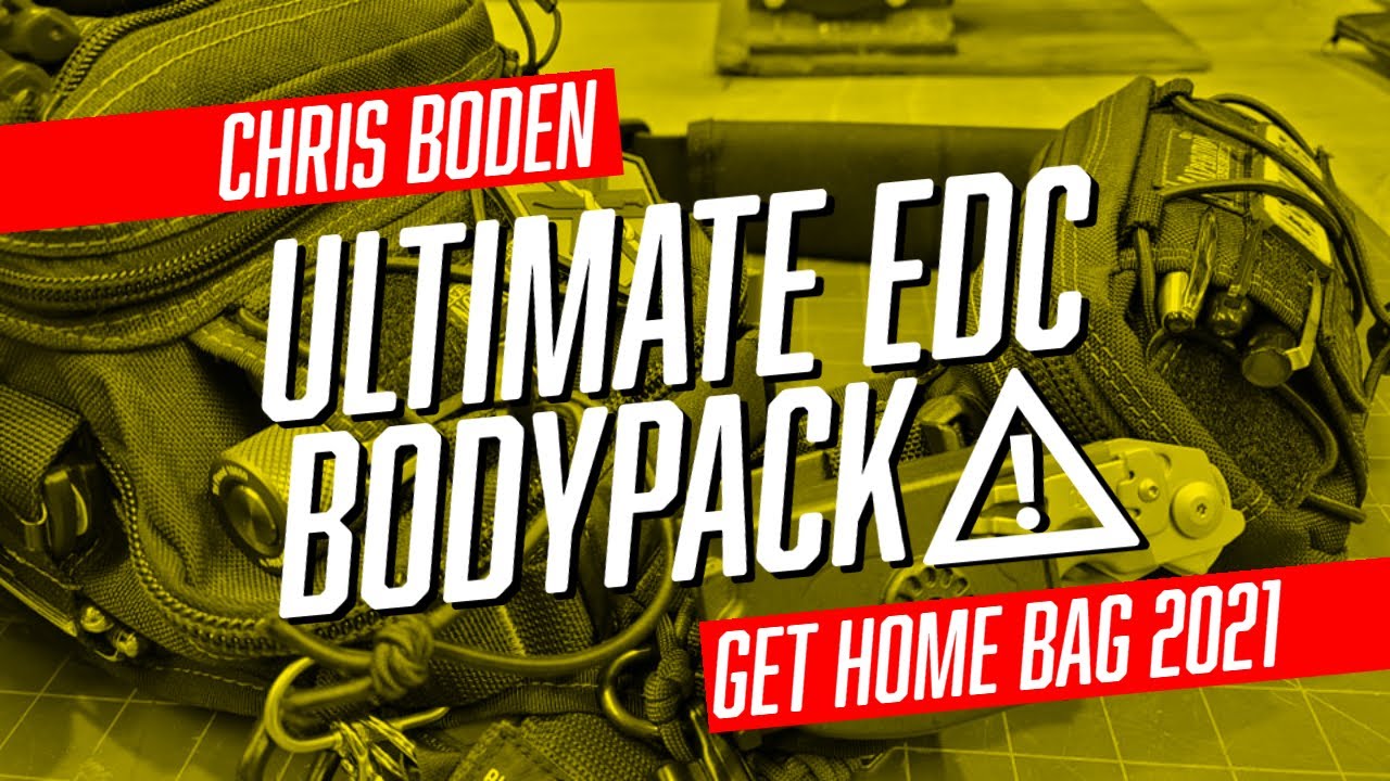 FULL MONTE! Bodypack EDC Bag Dump October 2021