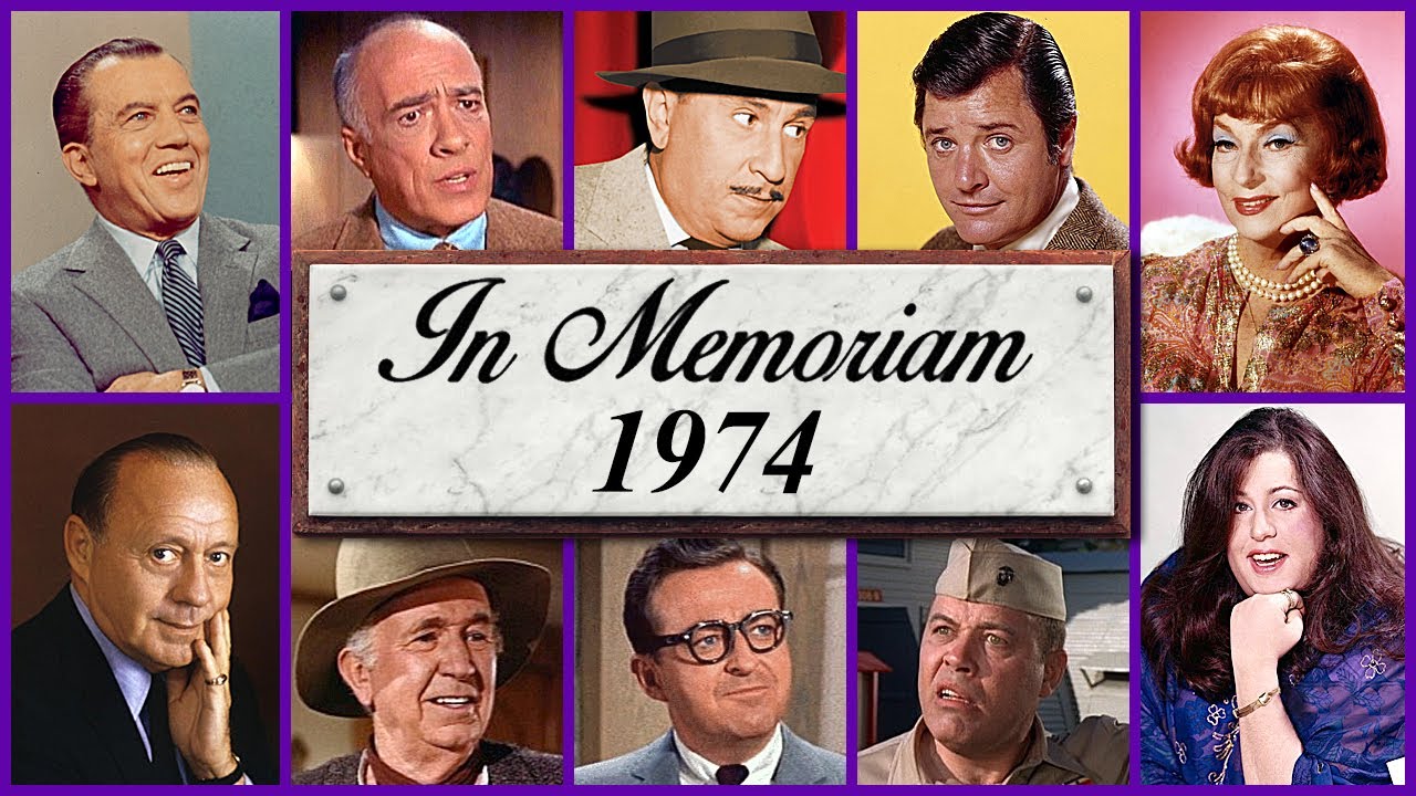 В память о 1974: Знаменитые лица, которых мы потеряли в 1974 году