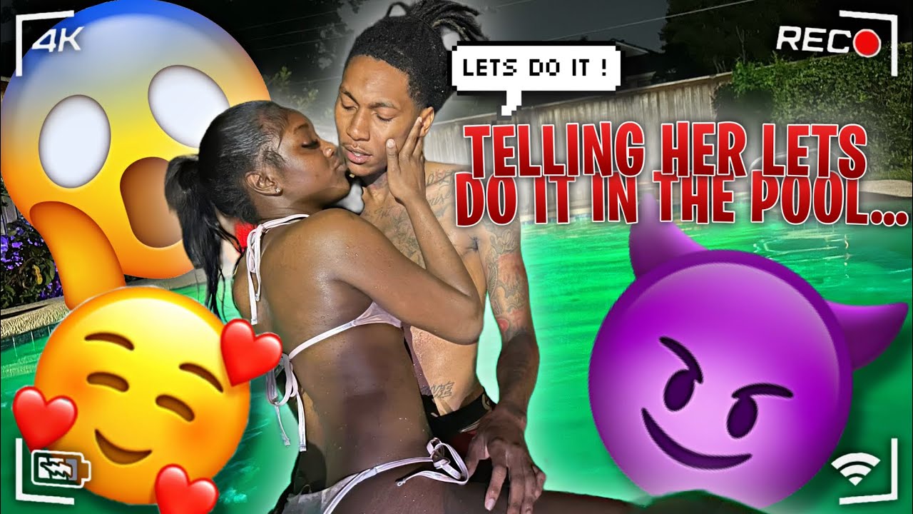 IM TRYNA **** IN DA POOL PRANK ON AZ😳GETS CRAZY‼️🙈🙊