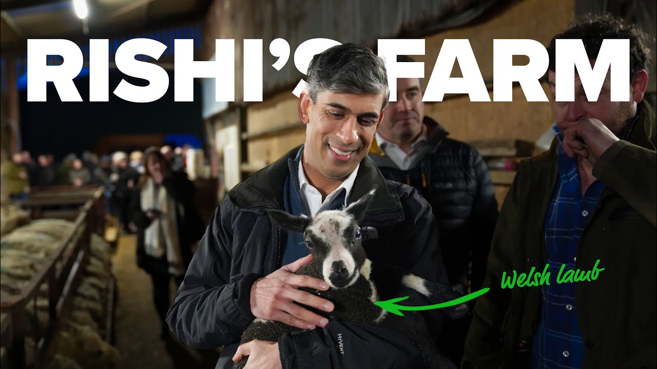Rishi Sunak supporting British farmers | PM in Wales