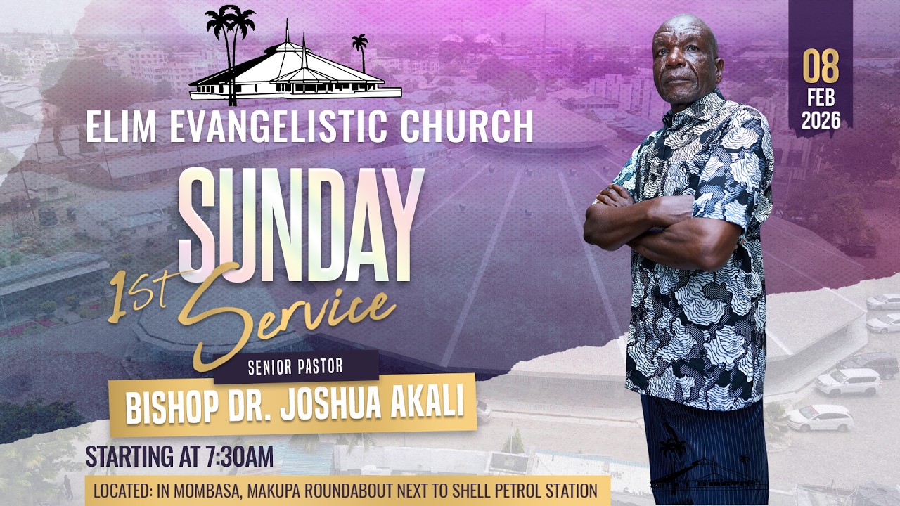 SUNDAY 1ST SERVICE || 08/02/2026 ||SERMON:CONQUERING THE HEART  || Bsp Dr Joshua Akali