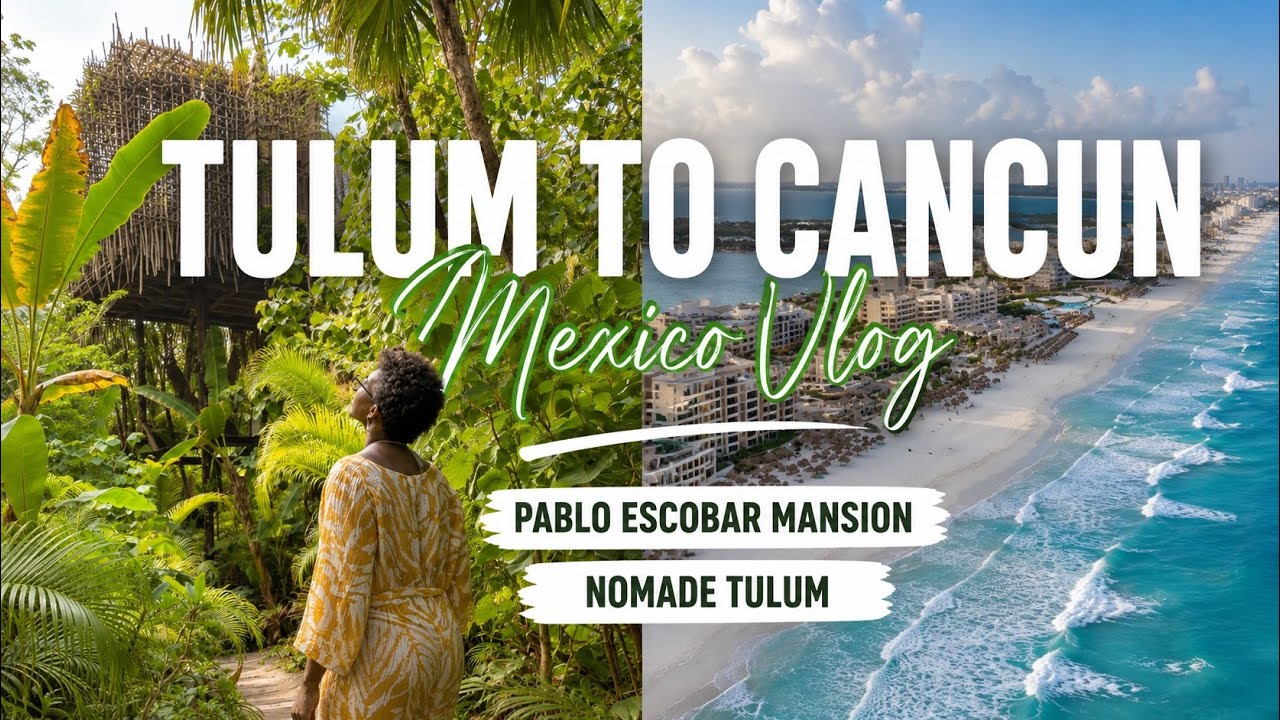 Mexico Vlog | From Tulum to Cancun #pabloescobar #cancun #tulum #copaltulum