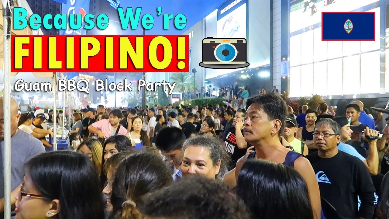 BECAUSE WE'RE FILIPINO! (Guam BBQ Block Party) | July 3rd, 2017 | Vlog #158