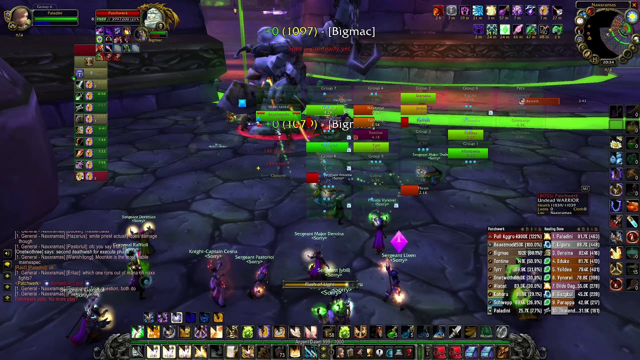 Zandalar Tribe Sorry Patchwerk 1st kill