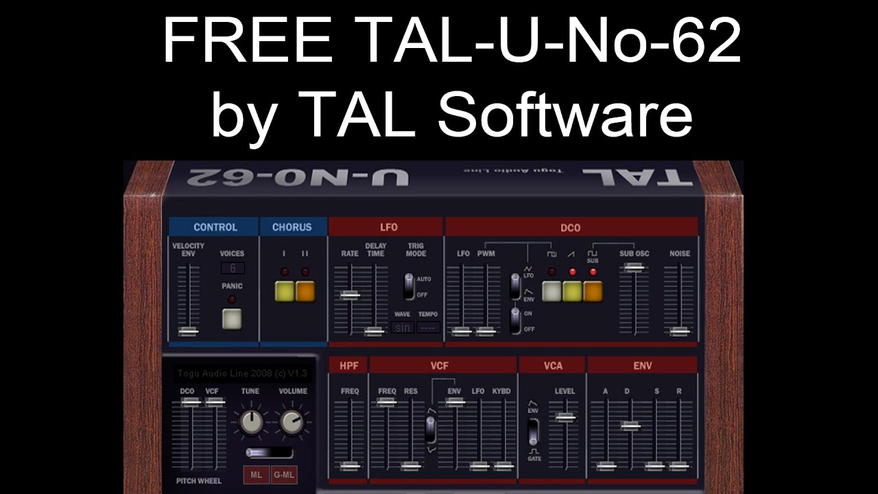FREE TAL-U-No-62 by TAL Software