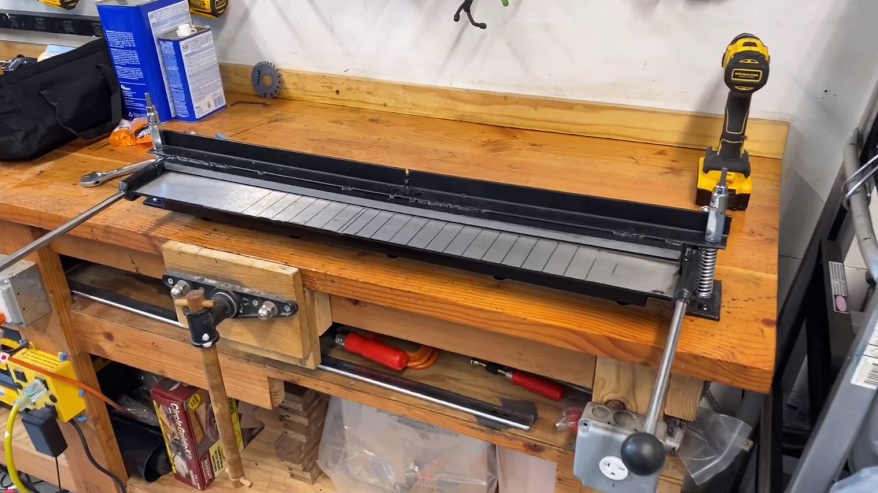 My 30&rdquo; Harbor Freight Metal Brake Modifications