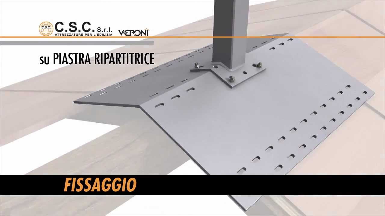 Linea Vita Indeformabile UNI EN 795 sisitemi anticaduta Linea vita