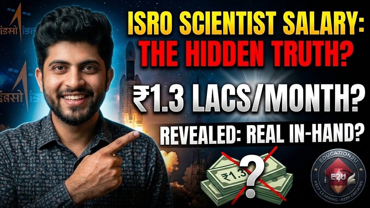 Salary of ISRO Scientist Revealed: Perks, Allowances & GATE Recruitment 2026 | Ashu Jha