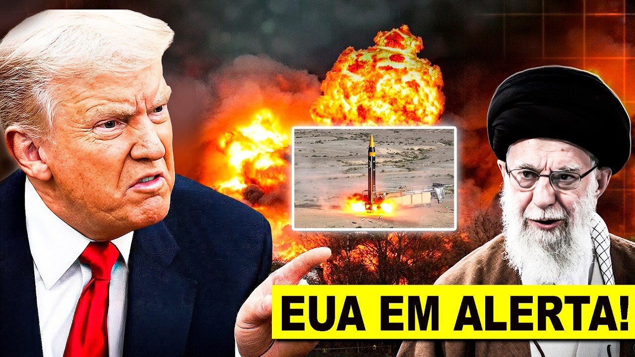 A poucas horas da guerra, Trump faz revelação: Irã desenvolve capacidades para atacar dentro dos EUA