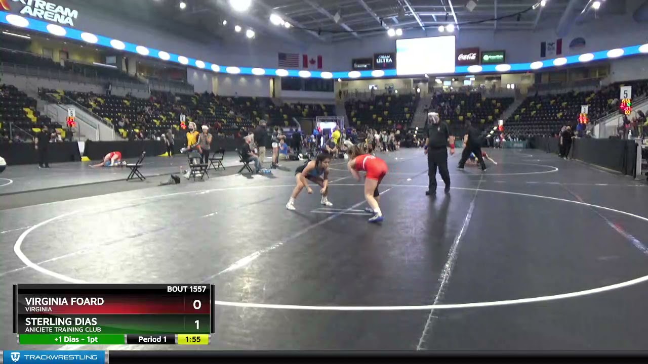 High School Girls 106 Virginia Foard Virginia Vs Sterling Dias Aniciete Training Club