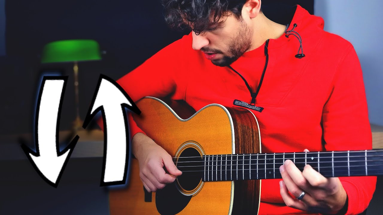 GITARRENTECHNIK: Wechselschlag bei Melodien und Riffs richtig einsetzten