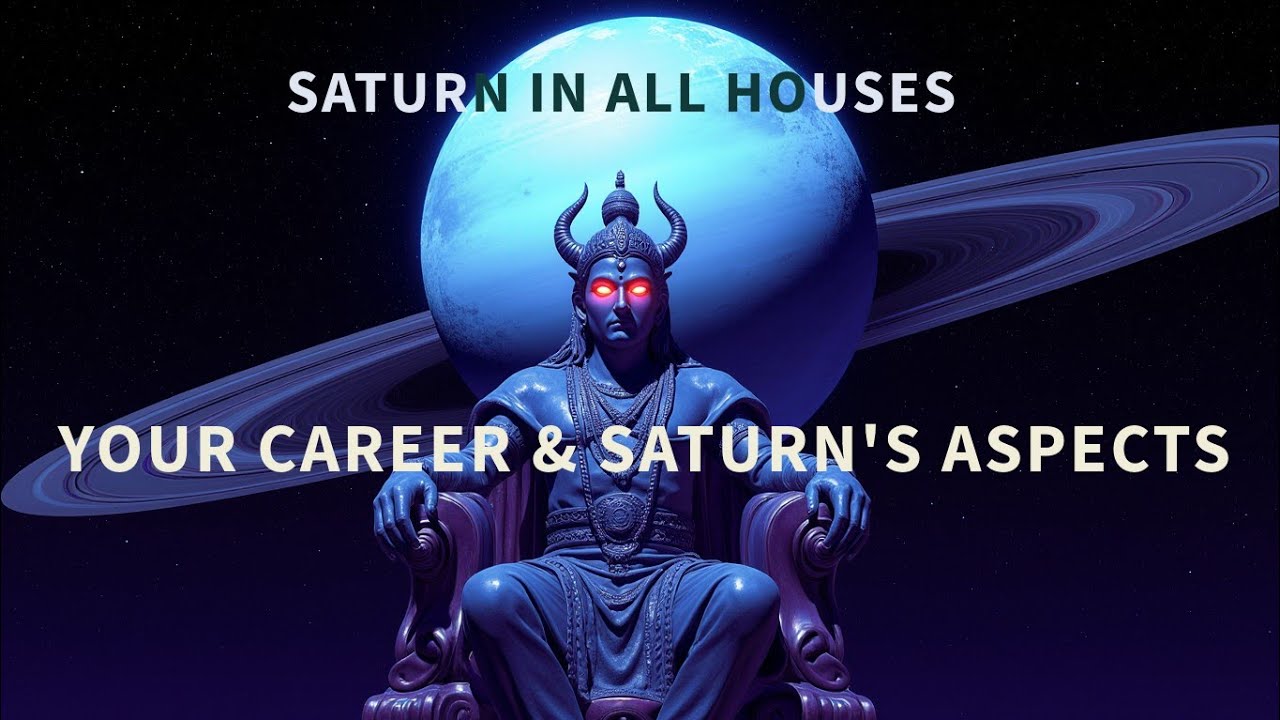 Saturn in all Houses of D1 ll How to unlock the true potential in your career