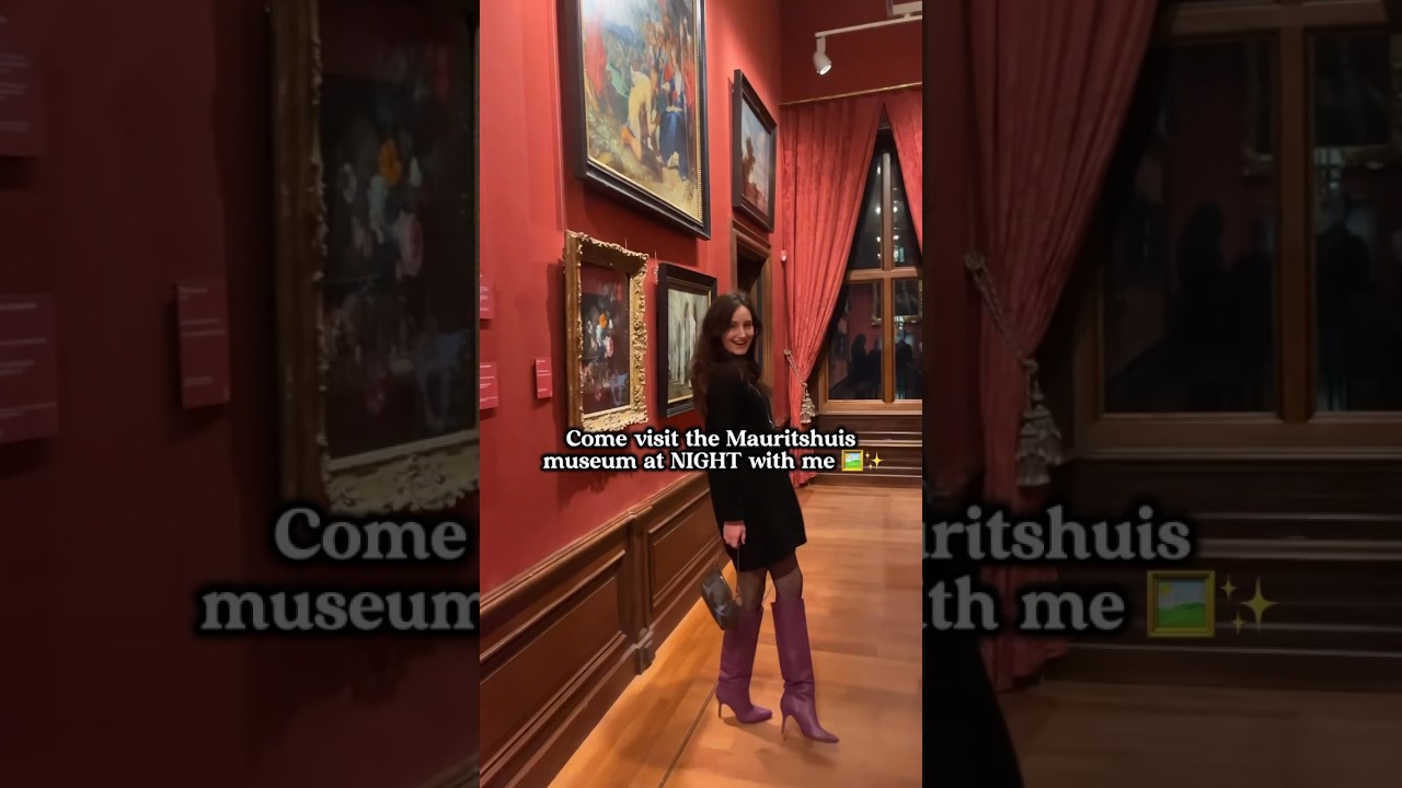 A NIGHT at the museum 👉safe this tip for next year! 🖼️✨#museumnacht #museum #mauritshuis #jilloptv