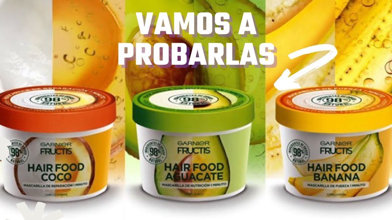 RESEÑA | HAIR FOOD GARNIER | MASCARILLAS PARA EL CABELLO | ¿CUÁL ES LA MEJOR? | SaMi Beauty
