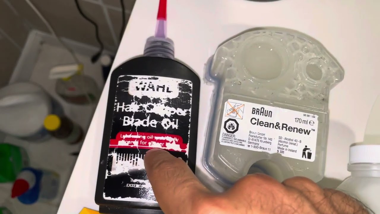 DIY Braun Shaver Clean and Renew Solution - The Correct Way.